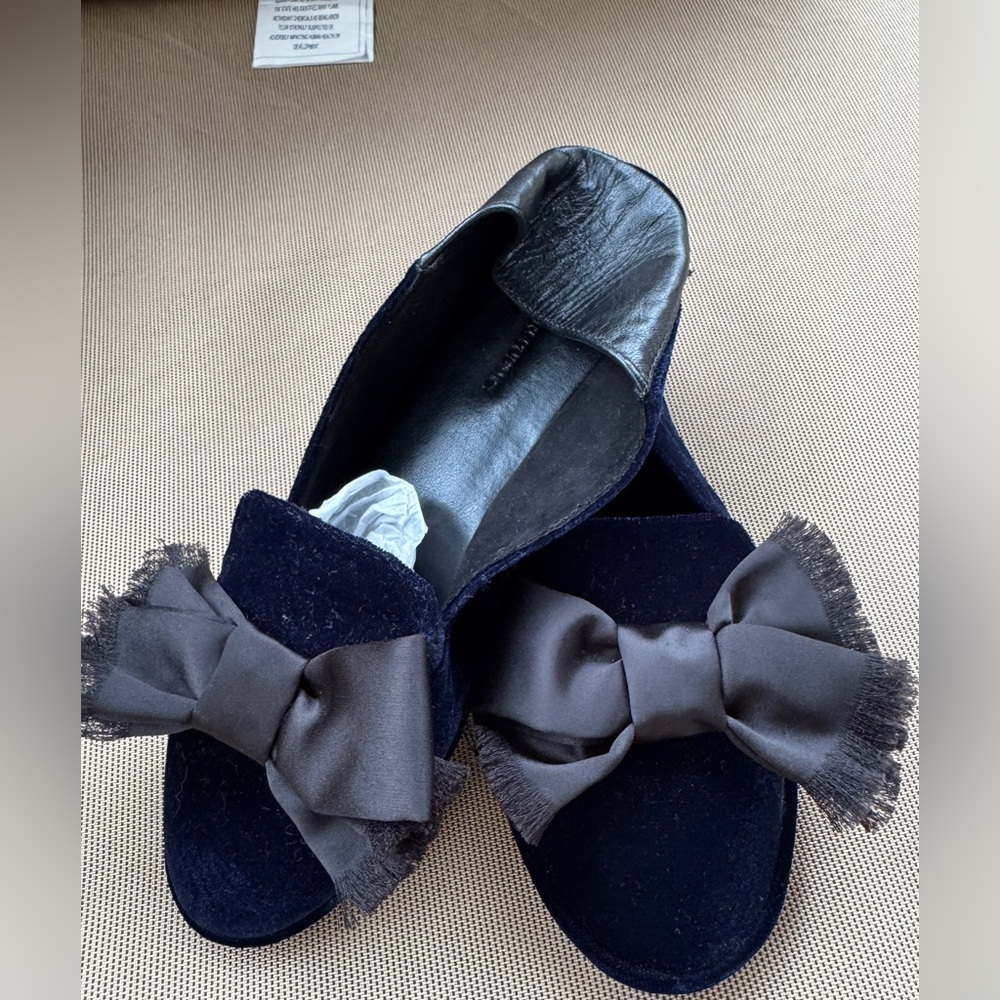 Banana Republic Velvet House Slippers Size 7